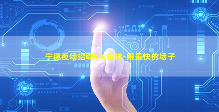 宁德夜场招聘ktv模特-赚最快的场子